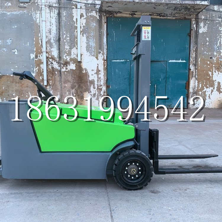 白朗县小型电动叉车1吨2吨步行站驾式电瓶堆高充电装卸车液压升降车铲车